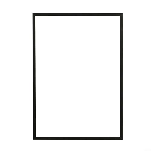 Elegante cornice portafoto in alluminio semplice cornice in metallo cornice sottile per installazione a parete 30,5 cm 40,5 40 45 45 50,8 cm nero (1)