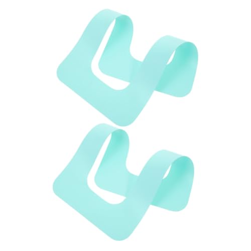 DECHOUS 2pcs Paddle Board Parts: Surfboard Fin Slot Base Accessories Paddleboard Surf Board Re Surfboard Patches Fin Patches Replacement Light Green