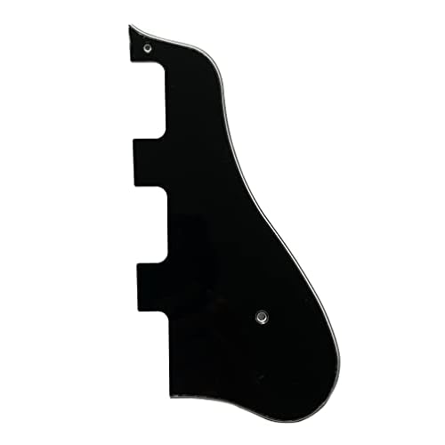 Compatible con Epiphone ES-339 P90 3 Pickups Style Guitar Pickguard (3 capas, negro)