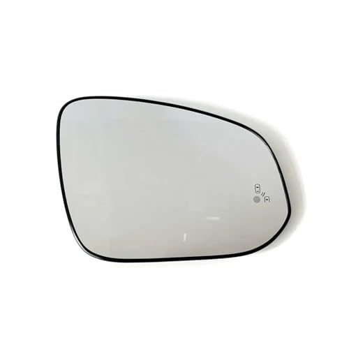 Verre rétroviseur extérieur chauffé avec assistance angle mort pour Toyota RAV 4 IV