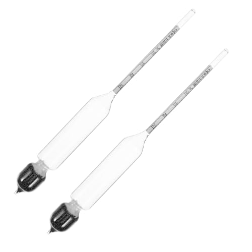 Amosfun Precision Milk Density Meter Hydrometer for Lactate Measurement Portable Kitchen Lactometer for Milk Goat and Various Liquids 2 Pack 6.69In