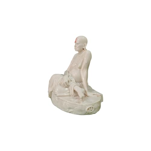 Image of KariGhar Swami Samarth Idol Perfect for House Warming,Office Size 5 inch