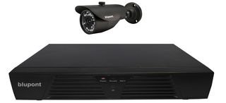 DVR 4CH 1 BULLET CAMERA 160GB HDD KIT KIT-4CH-1B-16-BP By BLUPONT