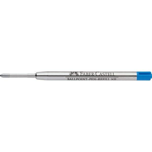 Bolígrafo azul XB Faber-Castell pack de 10 para evitar el dolor de manos al escribir rápido 1