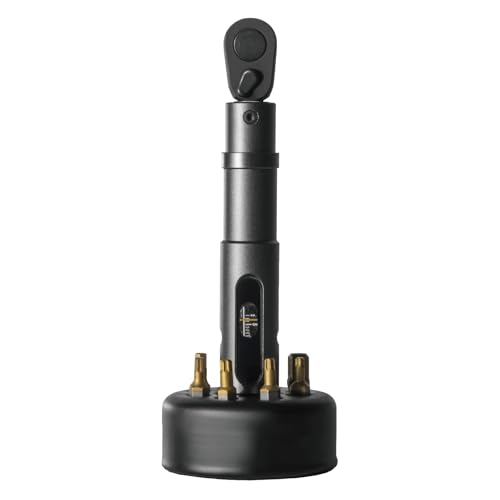 KESI トルクレンチセット 自転車 2-10Nm 差込角6.35mm (1/4インチ) プレセット型 ロードバイク MTB カーボンパーツ対応 特許なめ防止ビット 磁石付きビットホルダー 精密 メンテナンス 整備工具