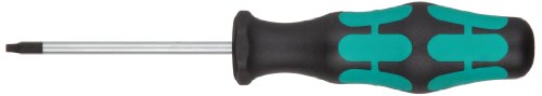 Wera 367 BO TX8 x 2-3/8in Kraftform Plus Torx BO tamper-resistant screwdriver, TX8 x 2-3/8 in.