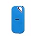 kwmobile Silicone Case Compatible with Sandisk E81 SSD (not for E61) - Case Protective Cover for SSD Drive - Blue