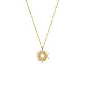 Estella Bartlett Volledige Sunburst Ketting – Verguld