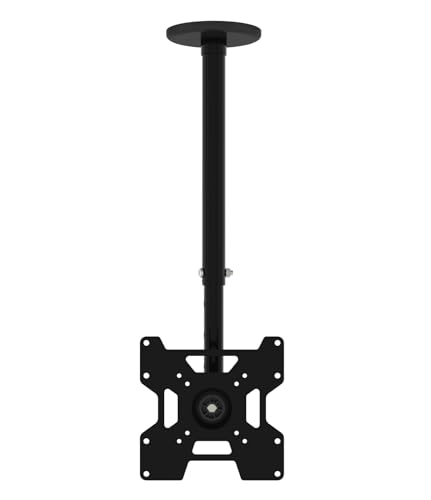 Support plafond pour écrans de 37 pouces Techly orientable et ultra robuste 45kg