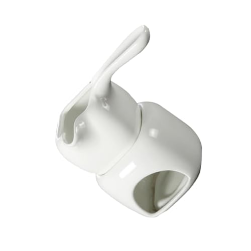 Cabilock Ceramic Chocolate Melting Pot for Wafers Sturdy Melting Stove Kitchen Cookware for Baking