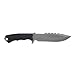 Schrade Delta Class Extreme Survival Fixed Blade 10.75in with 6in AUS-10 Steel Blade and Non-Slip Grip for Camping and Bushcraft