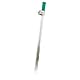 Zenitech - Erdungsstab In Stahl Ø16mm - Maximale Wetterbeständigkeit - Einfache Installation Für Private Und Professionelle Nutzung - Weiß - 1,5m
