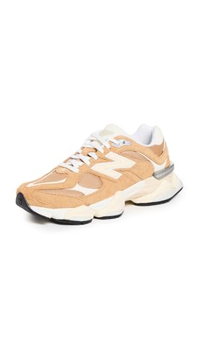 New Balance 9060 Unisex Sneakers, Great Plains|Calcium|Linen, Tan, 7 US Women/5.5 US Men