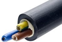 NYY-J HITUF - Cavo esterno a 3 anime, 1,5 mm, 10