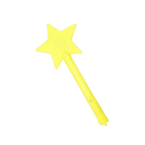 Gramigg Varita luminosa con luz LED con 3 modos intermitentes en forma de estrella, incluye pilas, varita LED iluminada para boda, envío para niños