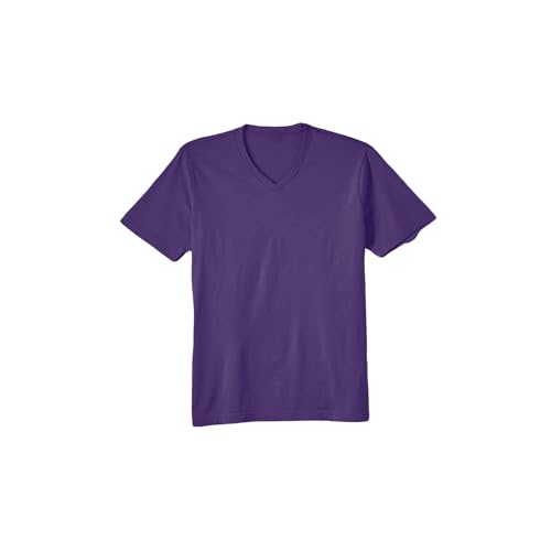 Men's Basic V Neck T-Shirt, T-Shirt, Menswear, Multi-Color, PL2101