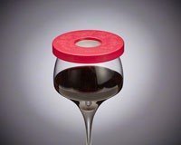 Wine-Tapa WTHOTPINK Hot Pink Wine Glass Cover by Wine-Tapa