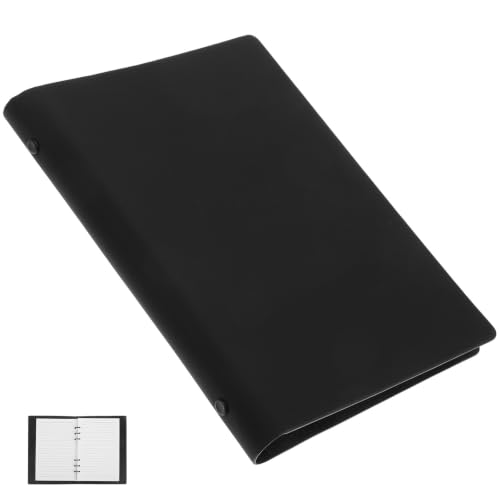 Libreta portátil A5 COHEALI de hojas sueltas con tapa blanca para el uso escolar y oficina