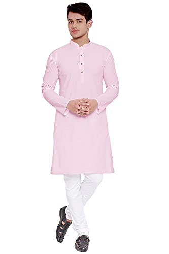 Image of trustous Mens straigth Solid Kurta Pyjama Set Combo in 100% Cotton with 16 Colour Option and Size are XS to 3XL for (Birthday,Wedding, Ceremony, Casual, Engagement)