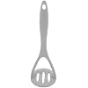 ABOOFAN Potato Masher, Silicone Manual Masher Nonstick Pumpkin Ricer Press Mashed Mud Crusher Kitchen Tools for Bean Root Vegetables Fruits Baby Food Avocado Garlic Grey