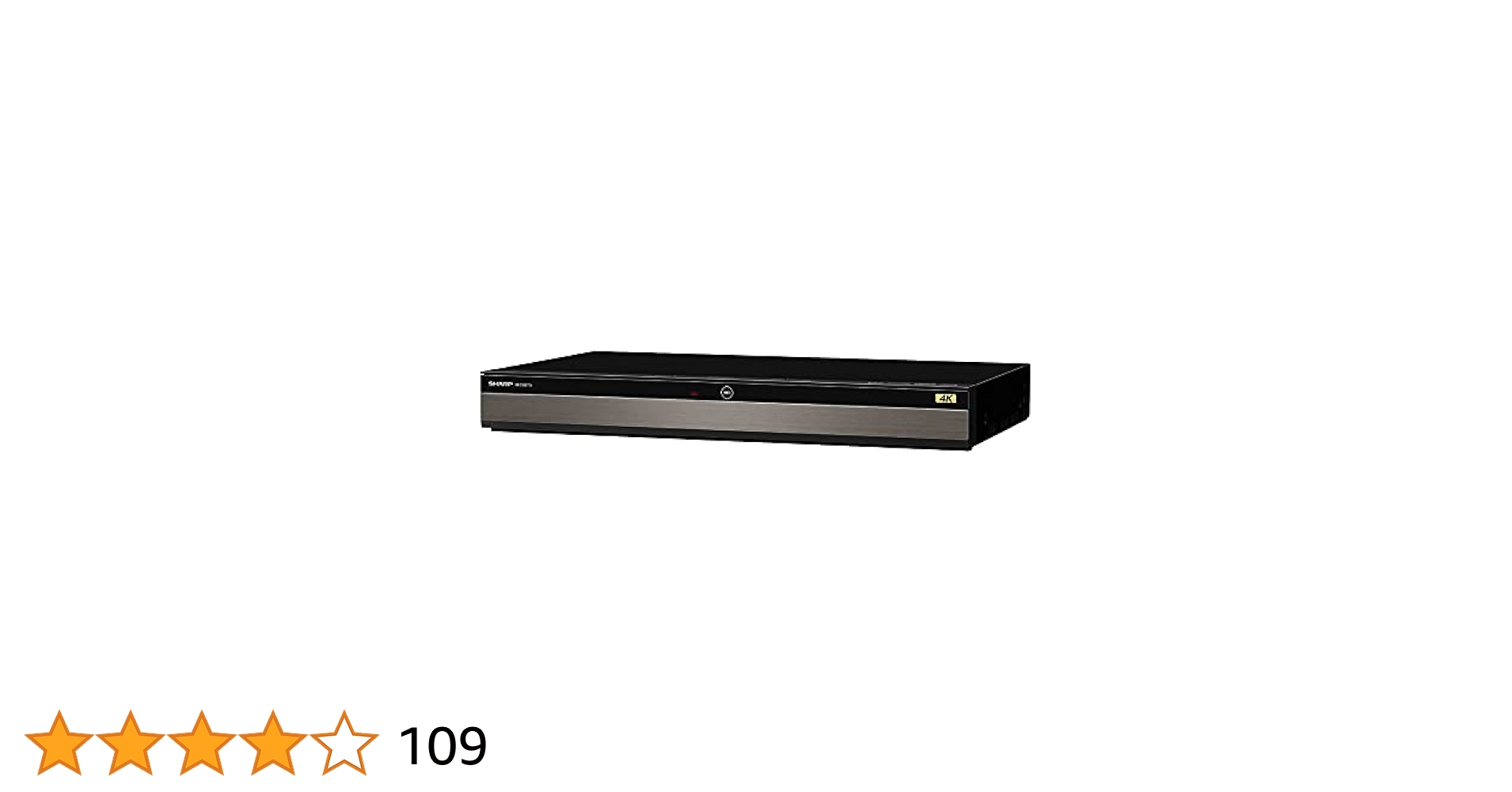 Amazon | シャープ 3TB 3番組同時録画 4K ブルーレイレコーダー