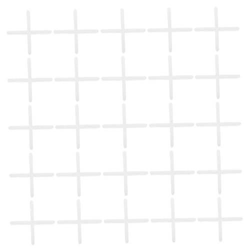 Angoily 500 Piezas Separadores Plásticos para Azulejos Cruces Niveladores para Pared y Suelo Fácil Instalación Reutilizables y Compatibles con Baldosas Accesorios para Colocación Rápida y