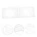 PRETYZOOM 3pcs Sandblasting Shield Lens Sandblasting Hood Sanding Hat Lens Dust Barrier for Industrial Use