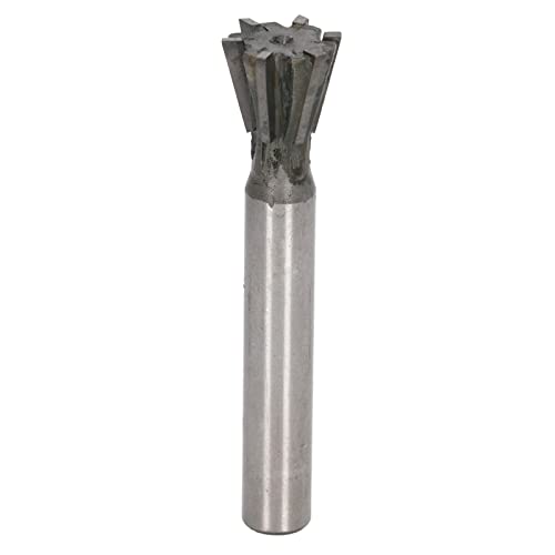 Outil de Fraisage, Diamètre 20x75 Degrés YG8 Fraise à Queue d'aronde 20mm Rainures de Meulage pour Acier au Carbone pour Fonte