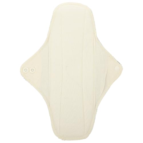 OUNONA Compresa Sanitaria de Algodón Lavable 24 CM Toalla Sanitaria Reutilizable para Periodo Menstrual Suave Transpirable y Absorbente Adecuado para Viajes Uso Color Aleatorio