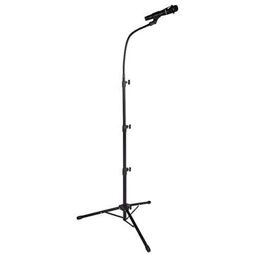 Support de microphone d'hébergement de scène réglable pour animateur de soirée