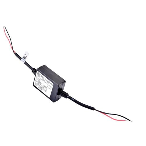 Reductor De Potencia Automotriz: Convertidor De 24 V A 12 V, Regulador Voltaje Compacto, Transformador Reductor Estable para Navegador De Automóvil, Reproductor De DVD, Grabadora | para Accesorios