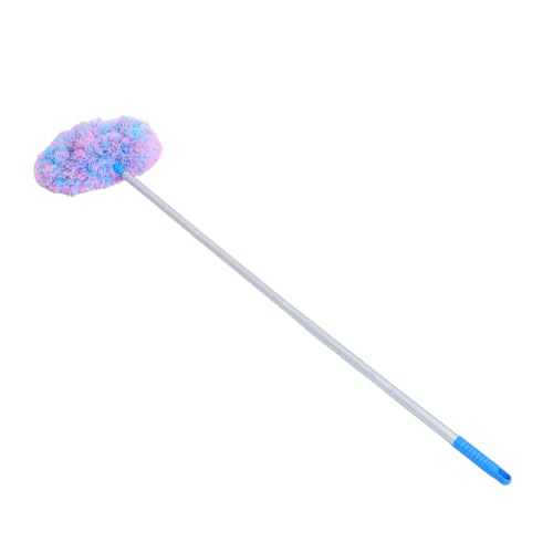 Amosfun Ceiling Fan Cleaner Duster con Poste Extensible Cepillo Circular Ligero para Limpieza de y Rincón Eliminación de Polvo y Telarañas Suelo
