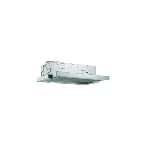 Bosch DFM064W54 Hotte télescopique Série 2, 1 moteur, 3 vitesses d'aspiration Eclairage LED, 60...