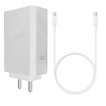 Image of Original SUPERVOOC 240W Hyper Charger Combo Compatible with Realme Type C Devices (AA246)