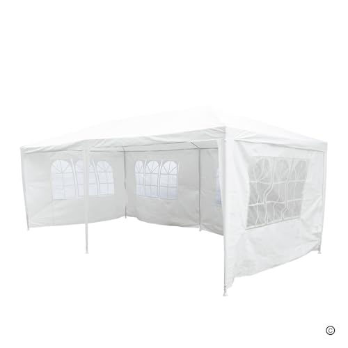 La Mejor Recopilación de Toldos los preferidos por los clientes. 49 Carpa Tipo Toldo 3x6 con Paredes 6x3 Color Blanco Reforzada