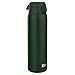 Price comparison product image ION8 Vacuum Insulated Stainless Steel 1 Litre Water Bottle, 920 ml/31 oz, Leak Proof, Easy to Open, Secure Lock, Dishwasher Safe, Carry Handle, Metal Water Bottle, Ideal for Sports, Dark Green