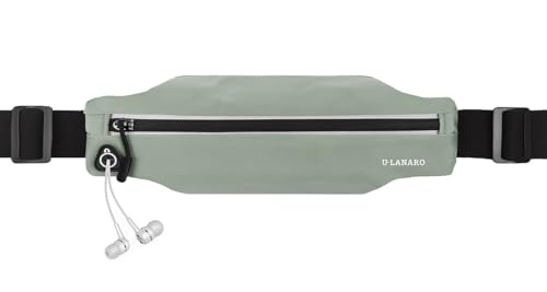 Image of U.LANARO Slim Running Belt Fanny Pack Running Phone Holder Waist Band Pouch