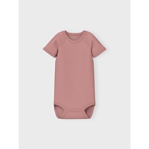 NAME IT Baby - Mädchen Nbfbody 2p Ss Buttercream Hearts Noos, Buttercream, 62