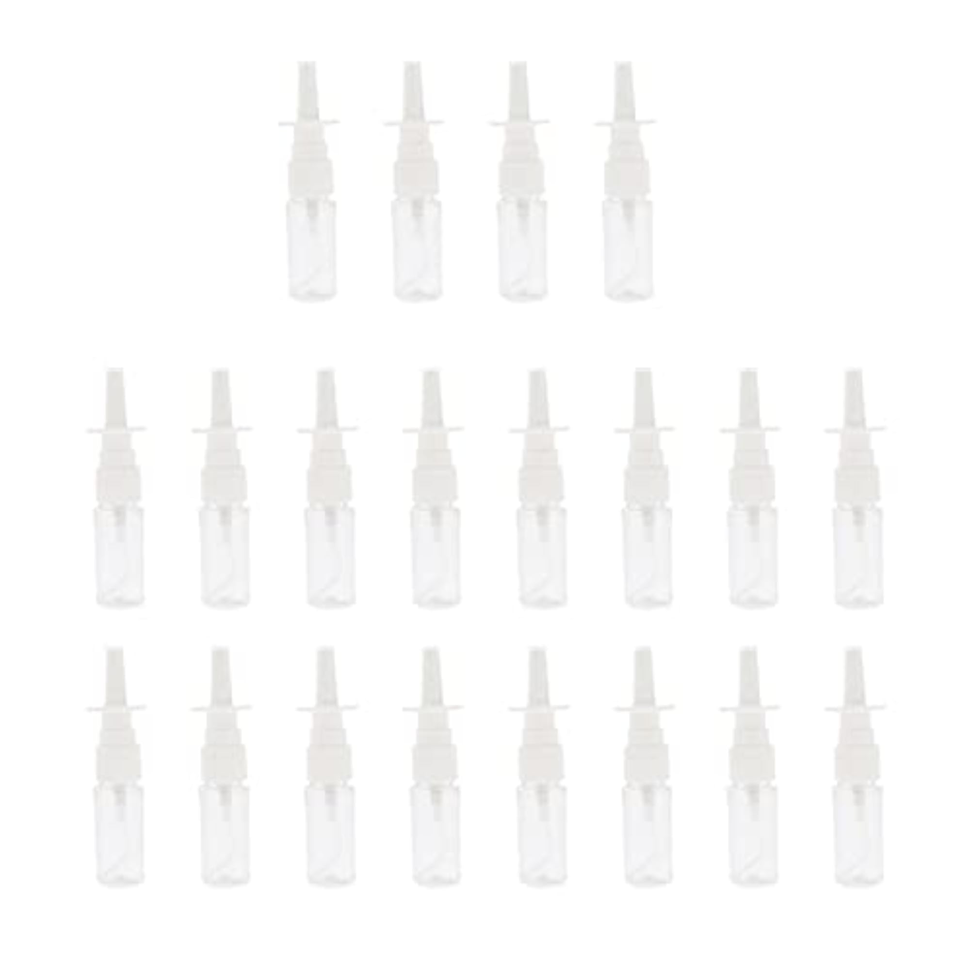 3x20 Pieces Empty Refillable Nasal Spray Bottles Fine Mist