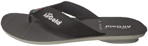 Image of New Men's air gold chappals / Slippers Gray Black