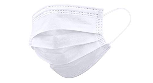 Masque barrière de protection - Validé DGA UNS1 (100) + 2 Extenseurs de Masques Coloris Blanc Taille Ajustable Cover