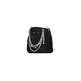 QWALIT Y2K Star Pants Chain for Men Jean Chains for Women Pocket Chain for Pants Biker Hip Punk Chains Y2K Jewelry for Women Accessory Silver Trendy Fashion for Music Festival Concert Cosplay