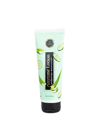 Image of Anytime Lotion | Lightweight Aloe Vera & Cucumber Extract Moisturizer for Instant Hydration and Nourished Skin, Suitable for All Skin Types | 200g