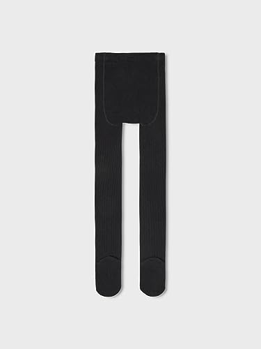 NAME IT Unisex Kinder Nknpantybukser Rib 2p Noos Strumpfhose, Schwarz, 134-140 EU