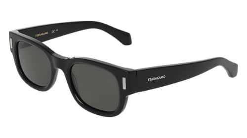 Lunettes FERRAGAMO modèle C monture noire verres 51 mm et pont 21 mm