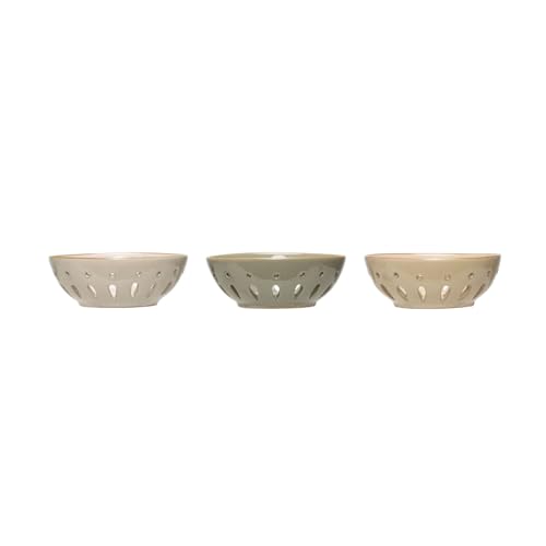 Creative Co-Op Stoneware Berry Bowl thumb #1