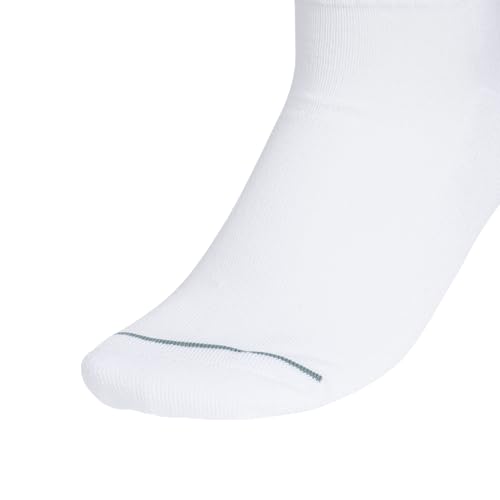 adidas Women's Crew Socks with Arch Compression 3-Pack, Comfortable, Sweat-Wicking, Stylish 3-Stripe4