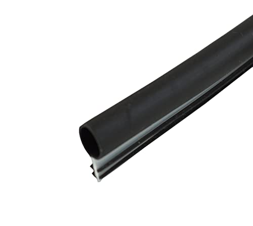 WRS Kerf Mount Bulb Seal Weatherstripping, TPE, AAMA Rated, Wood, 24 Ft