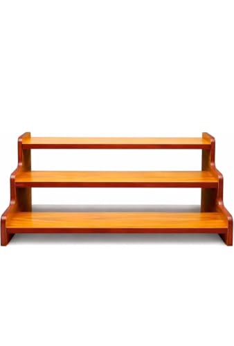 3 Tier Wooden Temple Stand for Pooja Room thumbnail 12