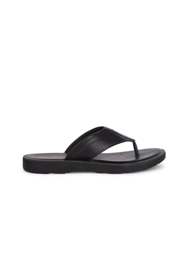 Image of Bata Men Casual flip flop thong slipper - Dark Brown